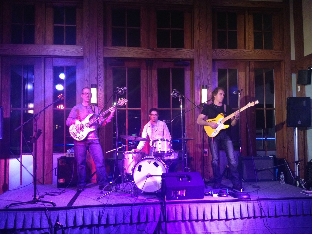 The Paul Gargiulo Band on stage at McLoone's Boathouse in West Orange.